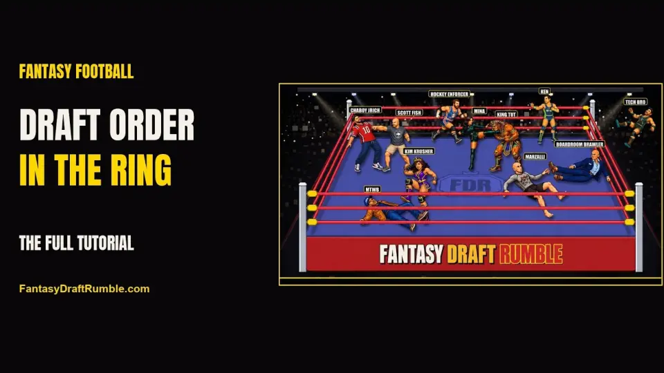 Tutorial video: setting a fantasy football draft order in the ring